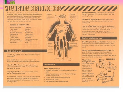 Working Safely With Lead, page 2, Fact Sheet, text 45